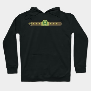 Earth Rumble Six Belt Hoodie